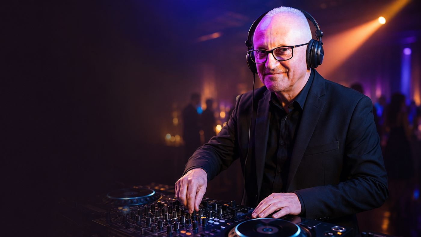 DJ Przemo podczas imprezy